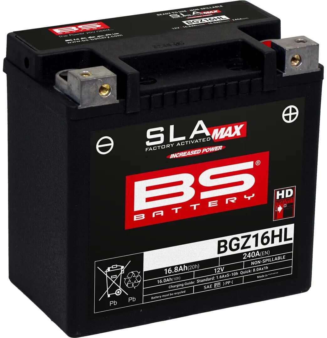 Batterie BS batterie BGZ16HL BS SLA-MAX HD