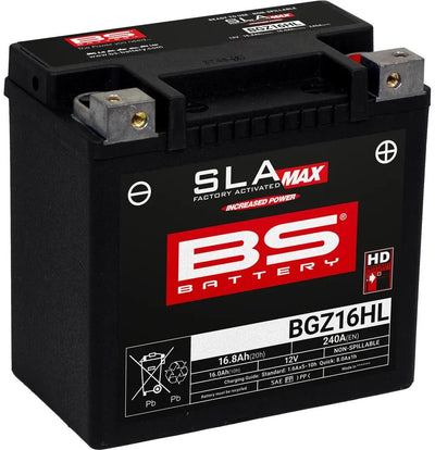 Batterie BS batterie BGZ16HL BS SLA-MAX HD