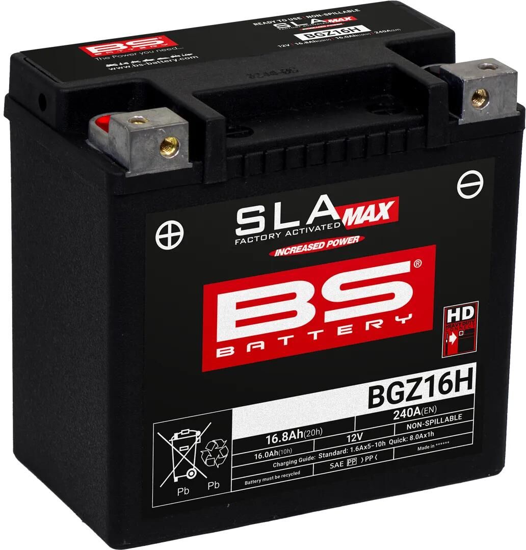 Batterie Bs-batterie bgz16h btx16h. batterie bgz16h bs sla-max hd