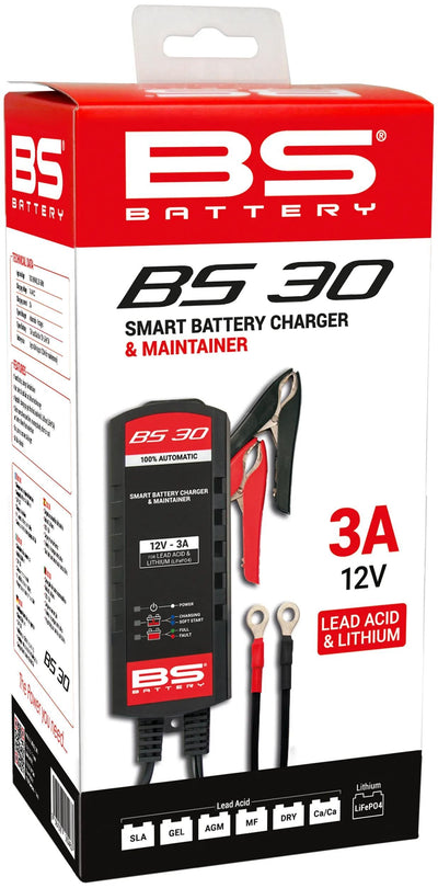 Chargeur de batterie BS BS30, BS-Charge + Lithium 3.0A