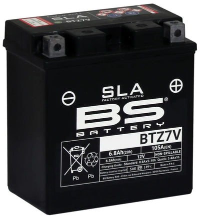 Batterie de batterie BS BTZ7V BS SLA