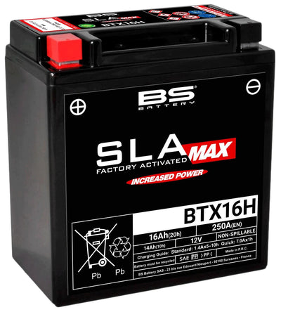 Batterie BS Battery BTX16H BS SLA-MAX