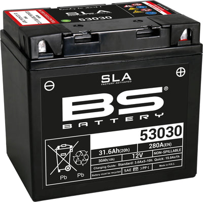 Batterie de batterie BS 53030 BS SLA