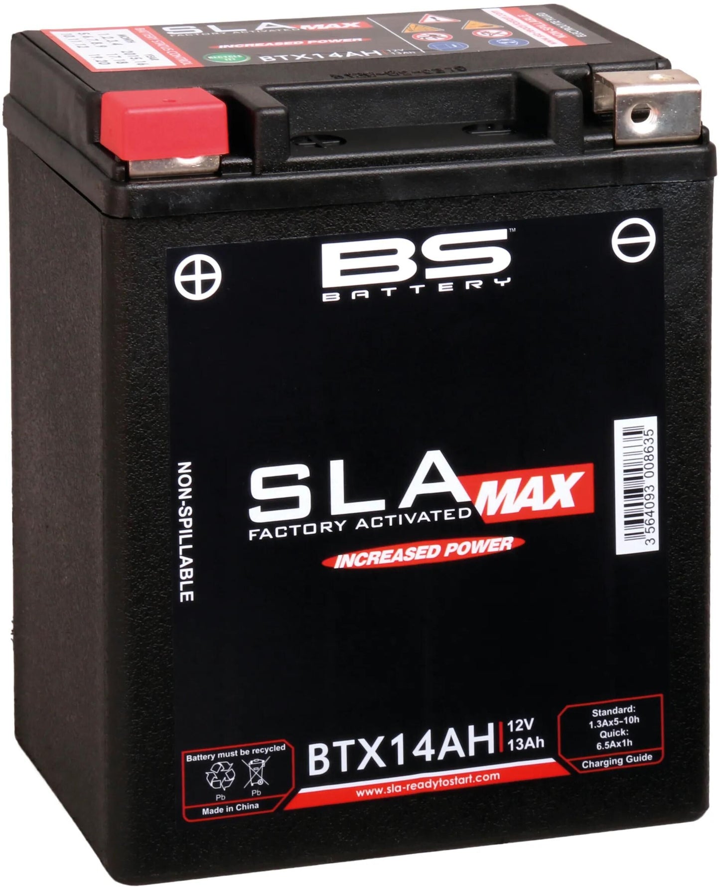 Batterie BS Battery BTX14AH BS SLA-MAX