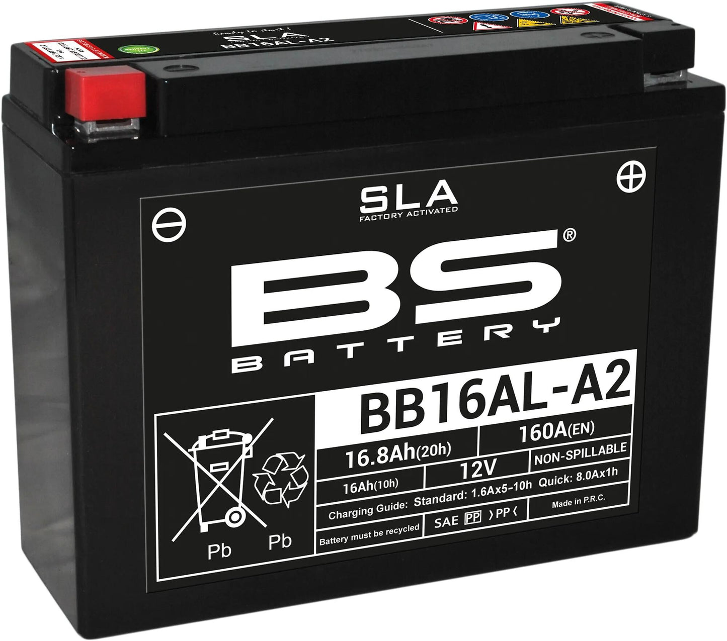 Batterie BS Battery BB16AL-A2 BS SLA