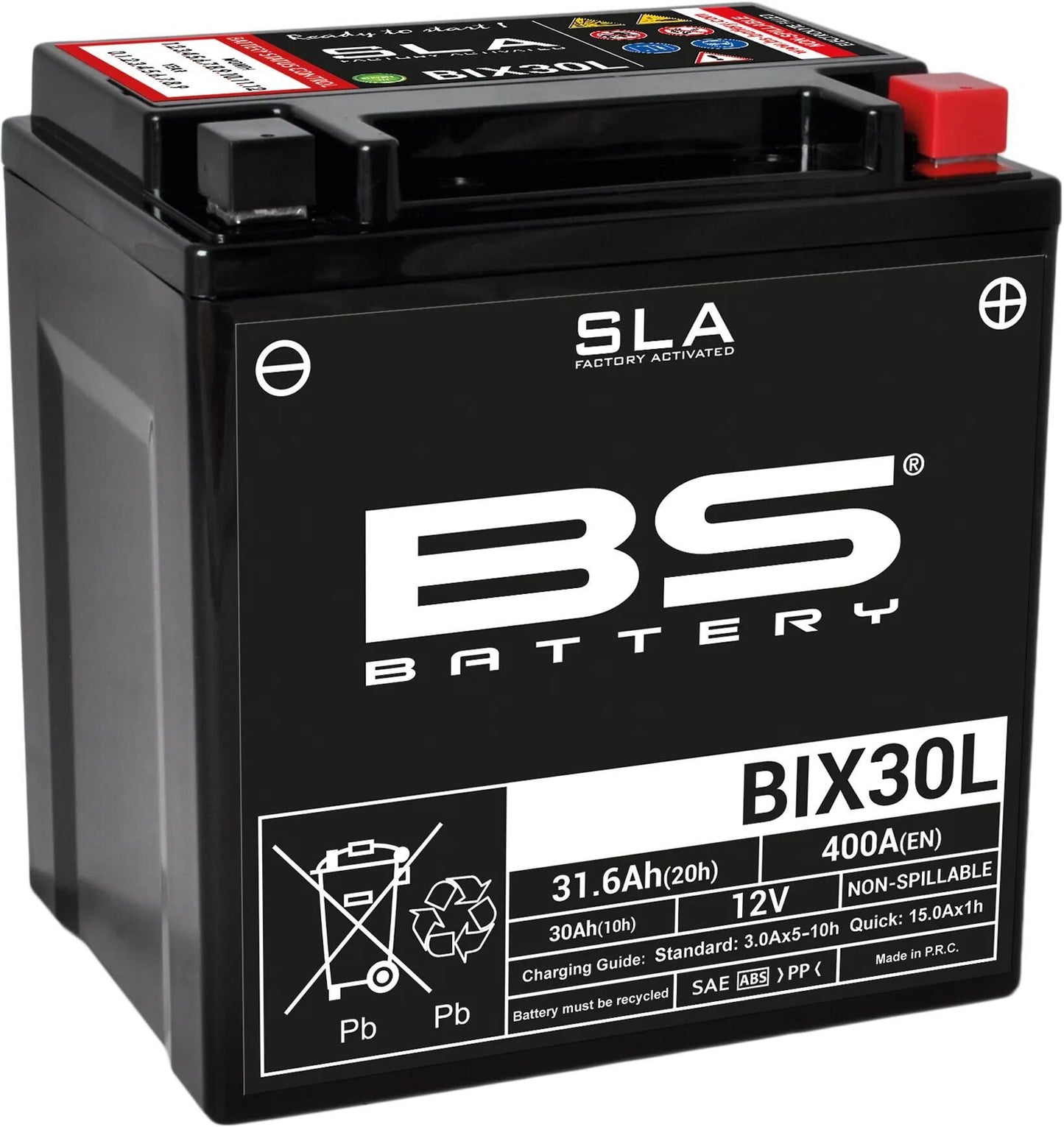 Batterie BS batterie BIX30L BS SLA