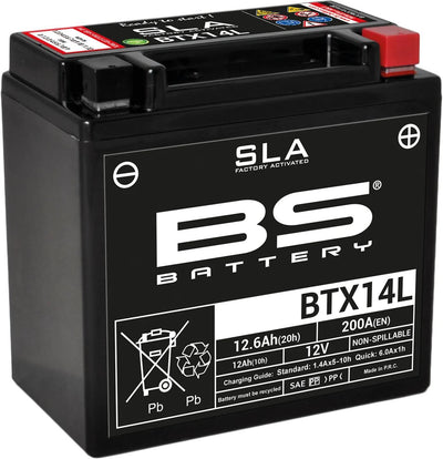Batterie BS Battery BTX14L BS SLA