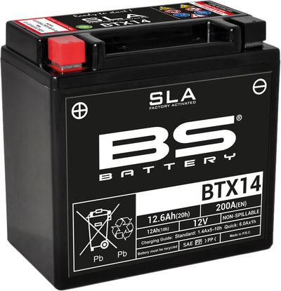 Batterie BS Battery BTX14 BS SLA