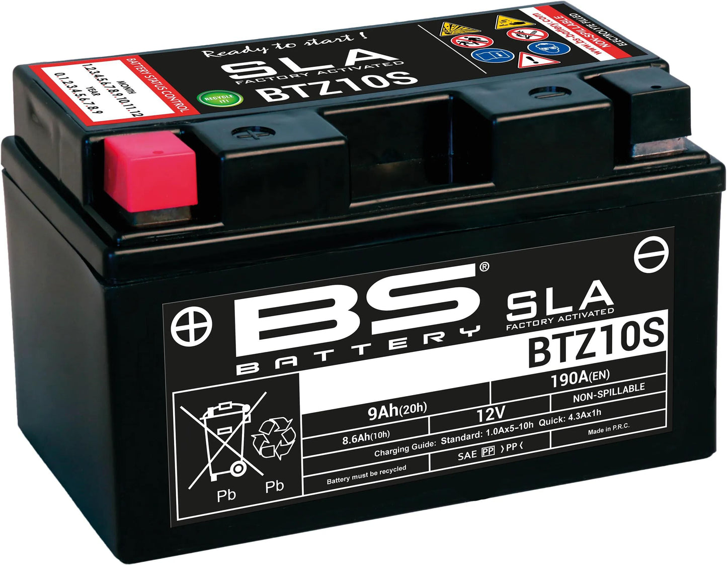 Batterie BS Battery BTZ10S BS SLA