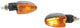Spec-x clignotant flèche mini clignotant a 12v21w noir, lisse