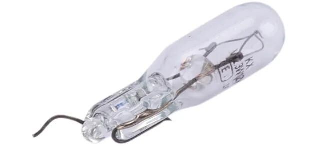 Lampes de base en verre Spahn 12V 2,3W W2X4.6D (10e)