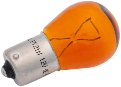 Ampoule spahn 12V 21W BAU15 jaune