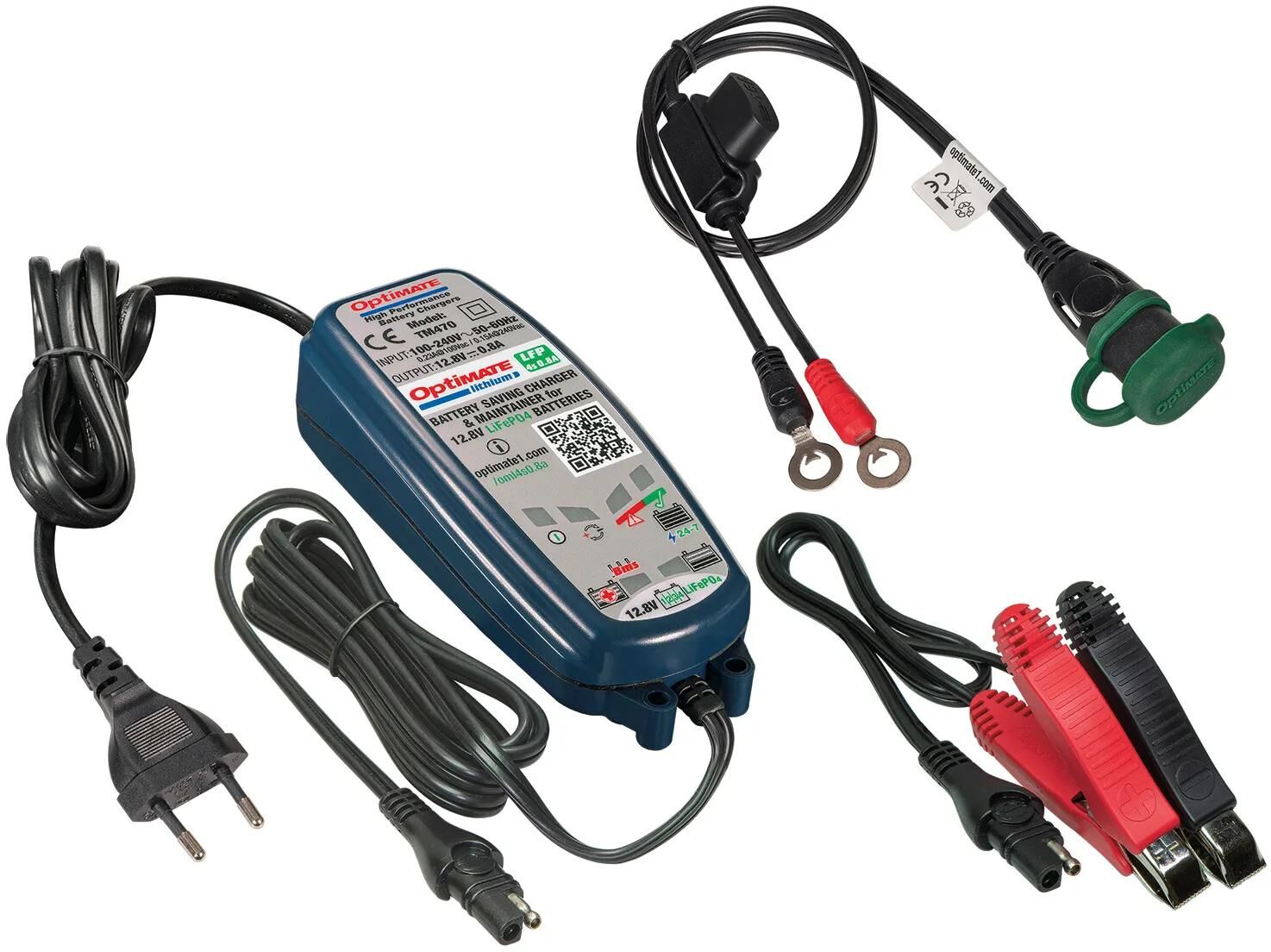 Tecate Battery Charger Optet Lithium 4S 0.8A. Optate 4S Charger Lithium 0.8a