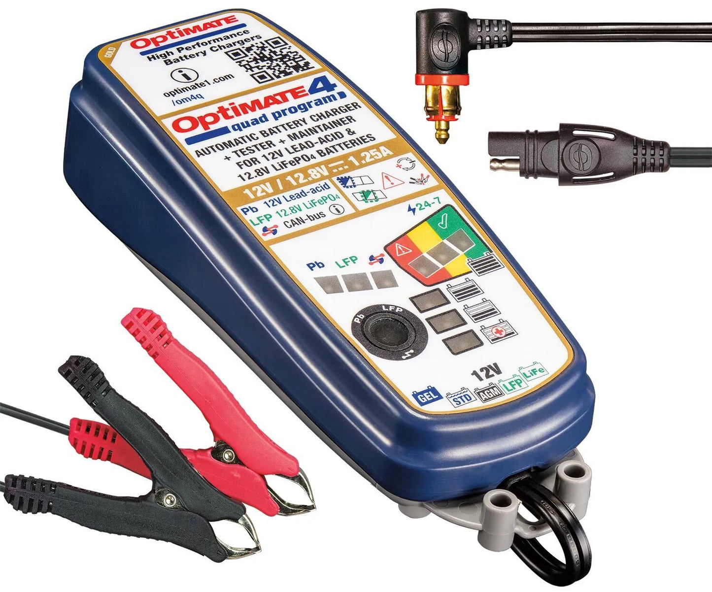 Tecate Batter Charger Optate 4 Quad Program. Charger Optomate 4 Quad Progr.12 Volt