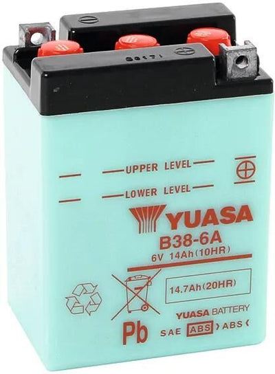 Yuasa Battery B38-6A Standard sans SP