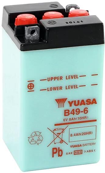 Batterie Yuasa B49-6 Standard sans SP