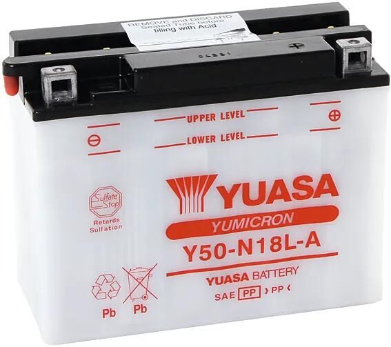 Yuasa Battery Y50-N18L-A Standard sans SP