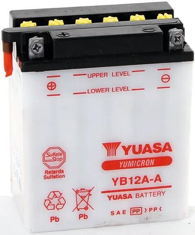 Standard Yuasa Battery YB12A-A sans SP