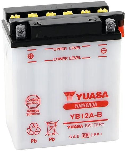 Yuasa Battery YB12A-B Standard sans sp