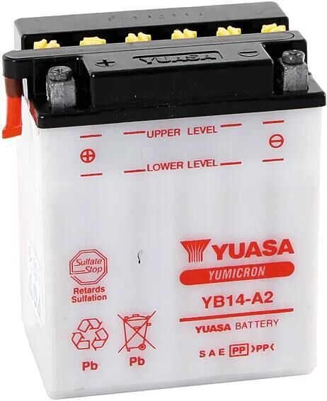 Standard Yuasa Battery YB14-A2 sans SP