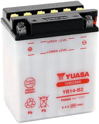 Batterie Yuasa yb14-b2 batterie yb14-b2 standard sans sp