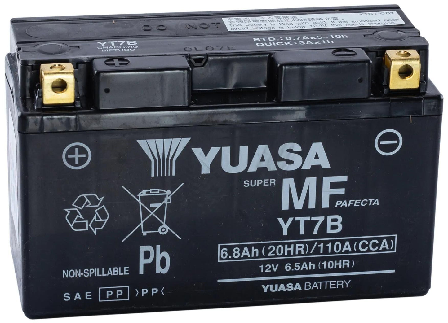 Yuasa Battery Yt7b Agm