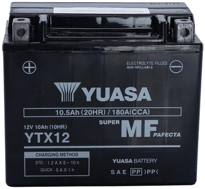 Yuasa Battery Ytx12 AGA