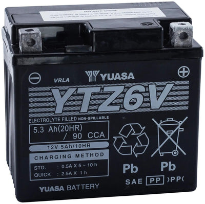 Batterie Yuasa ytz6v batterie ytz6v agm