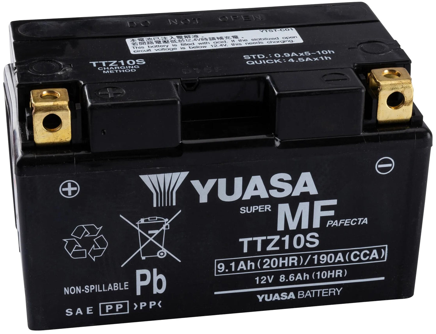 Yuasa Battery TTZ10S AGA