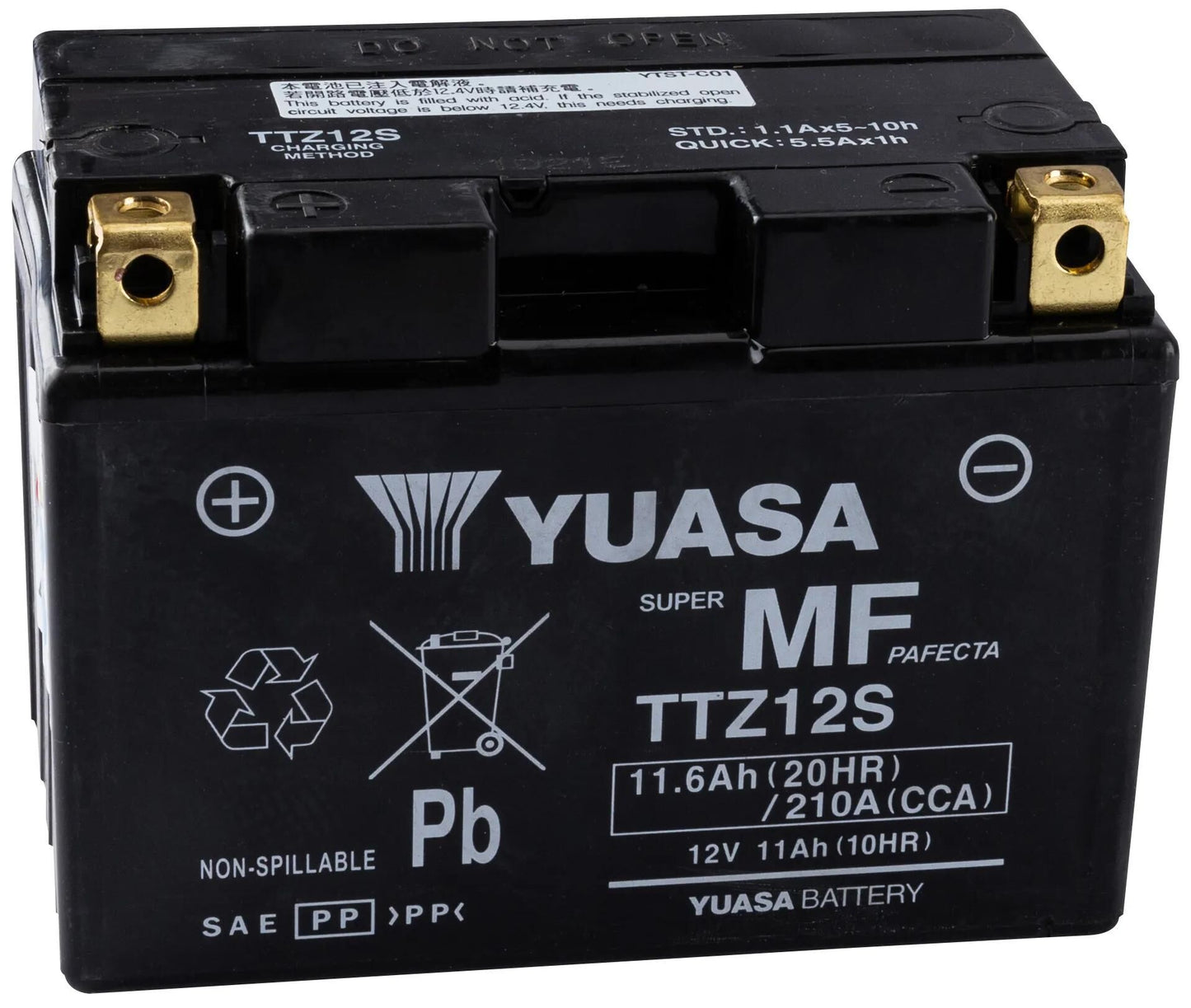 Yuasa Battery TTZ12S AGA