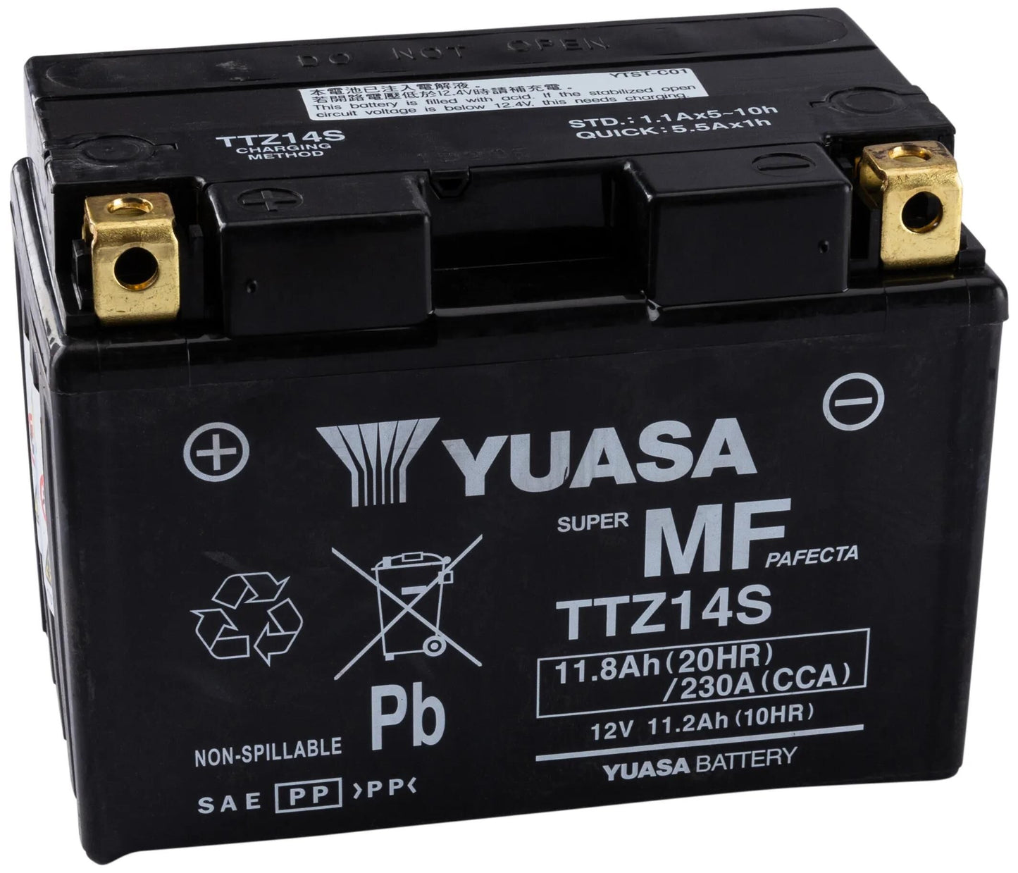 Yuasa Battery TTZ14S AGA