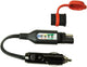 Moniteur de batterie de batterie Tecate Optet M. SAE + Plug Standard