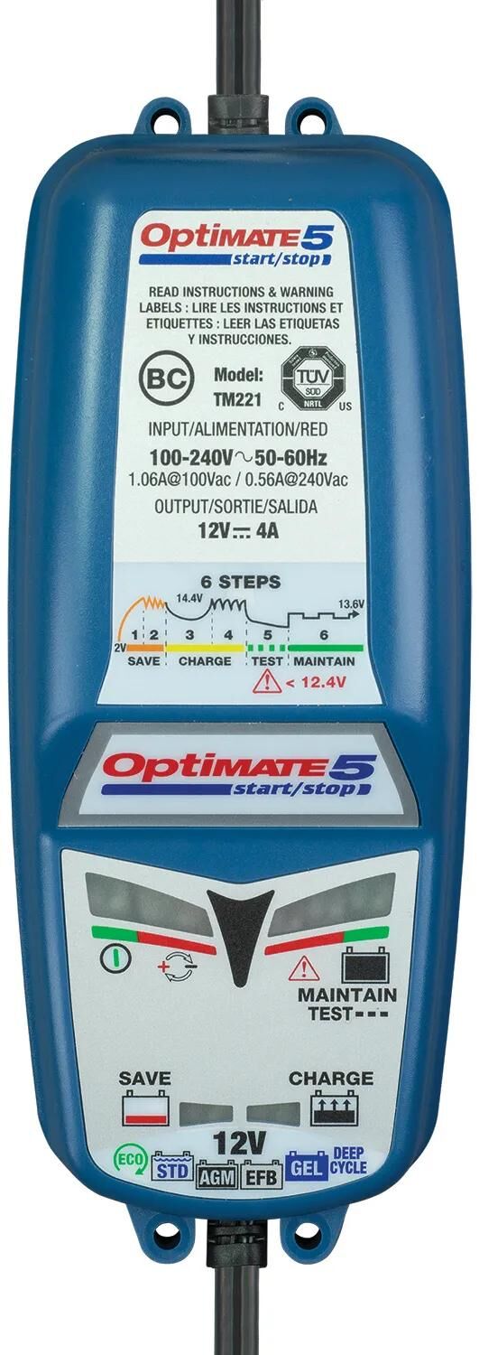 Chargeur de batterie Tecate Optate 5 Starte Stop Optate 5 Charger 4A
