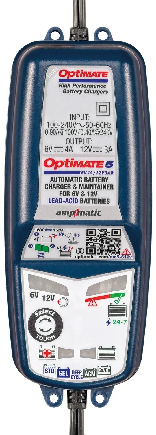 Tecate Battery Charger Optet 5 Select Optim 5 Charger Voltmatic 6V 12V