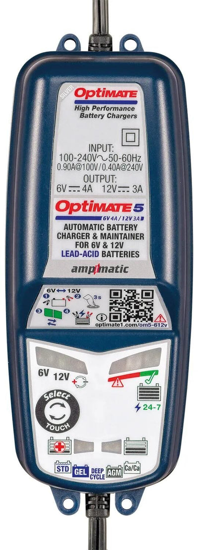Tecate Battery Charger Optet 5 Select Optim 5 Charger Voltmatic 6V 12V