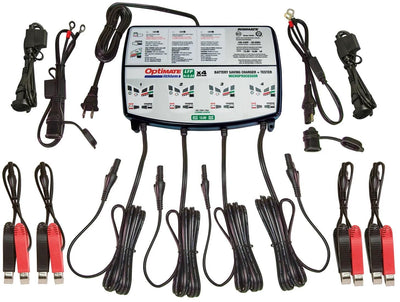 Tecate Battery Charger Optet Lithium 4x0.8a Optate Charger Lithium 0,8V Quad Bank