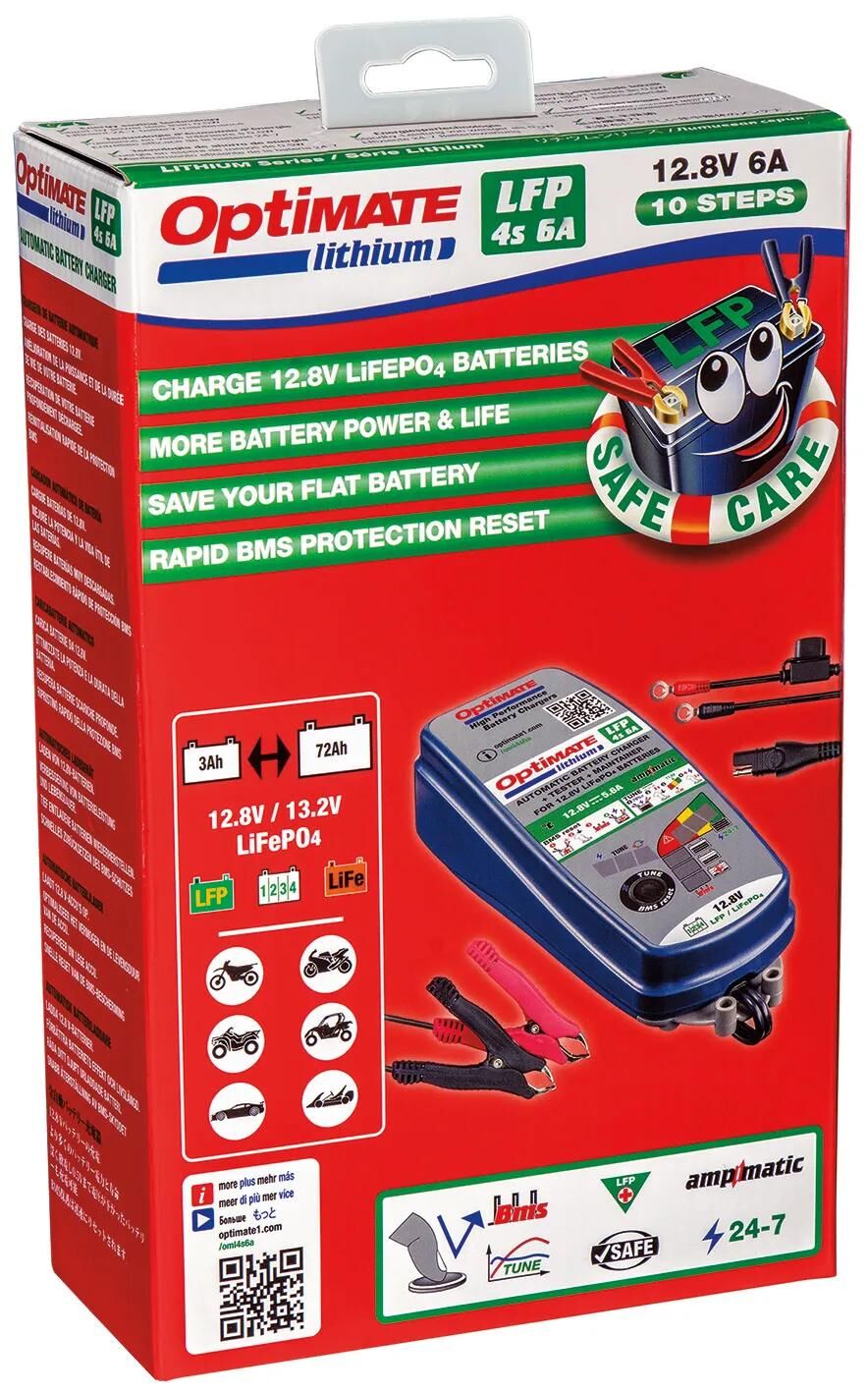 Tecate Battery Charger Optet Lithium 4S 6A. Optate 4s Charger Lithium 6A