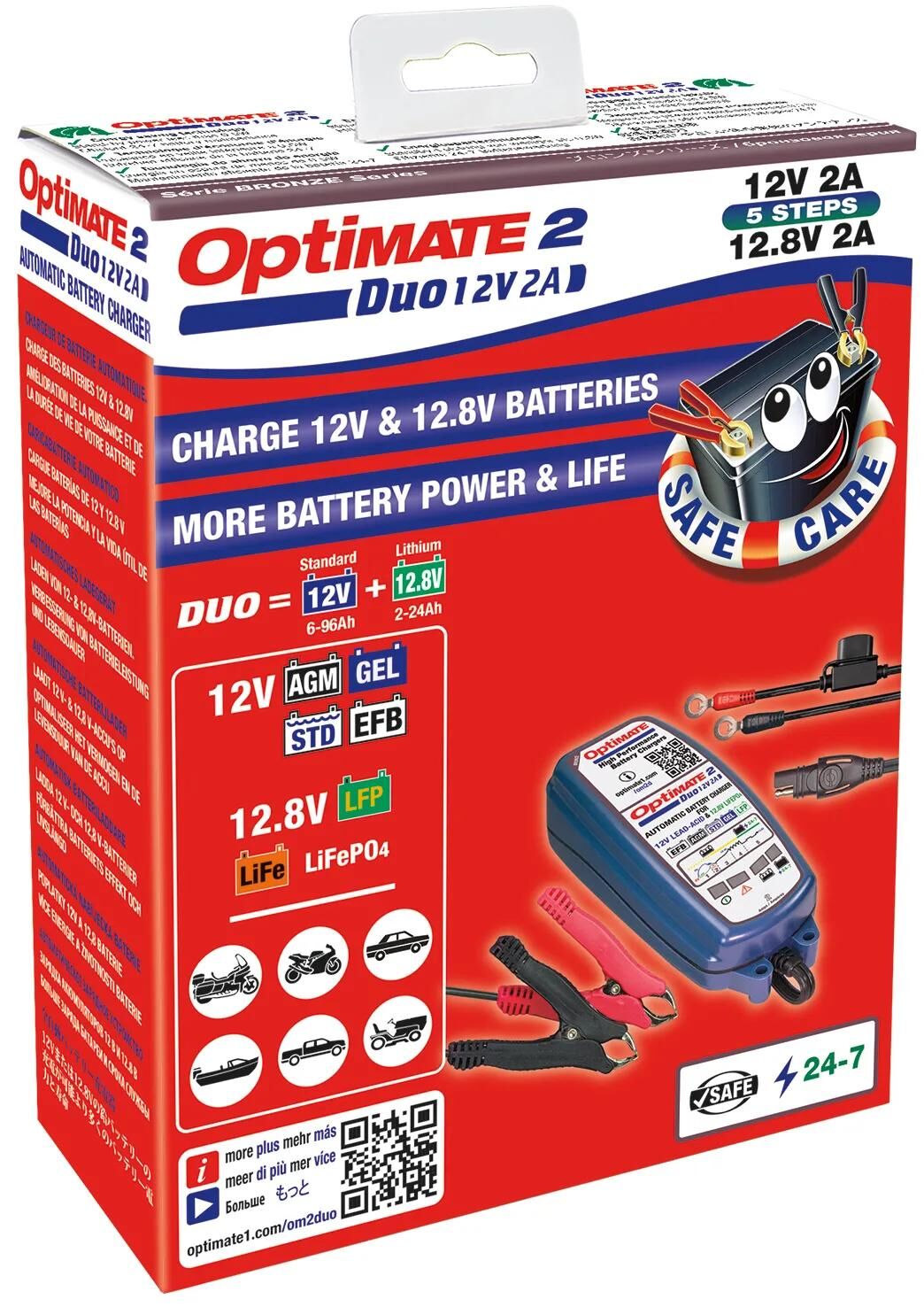 Tecate Batter Charger Optet 2 Duo Optate 2 Charger Duo