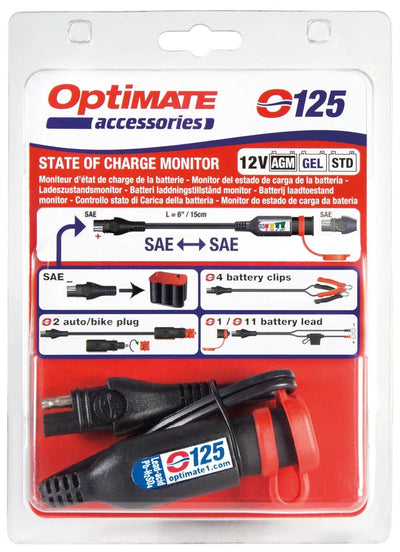 Moniteur de batterie de batterie Tecate Optet M. SAE Standard