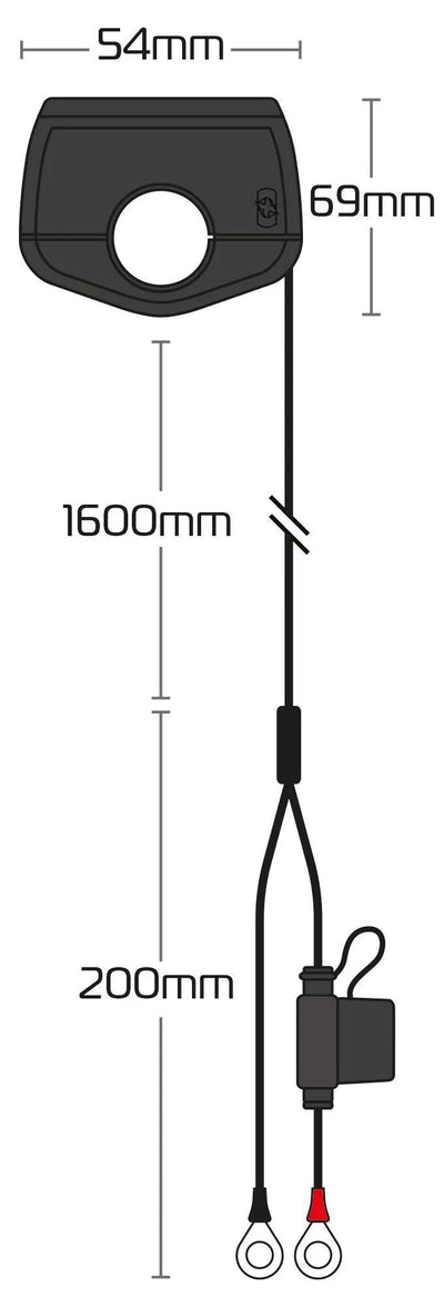 Chargeur USB Oxford Slimline Prise USB Slim USB-A, USB-C 3.0 ampères