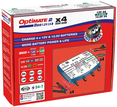 Tecate Battery Charger Optet 2 Duo Optate 2 Charger Duo 4er Bank