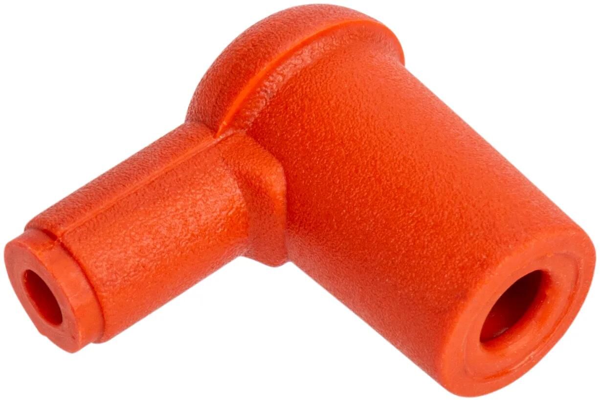 Connecteur de bougie d'allumage Ariete, bouchon en silicone orange