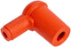 Connecteur de bougie d'allumage Ariete, bouchon en silicone orange