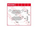 TRW Frein Pad McB 870 SI Metal fritté