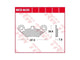 TRW Frein Pad McB 863 SI Metal fritté