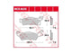TRW Brake Pad McB 862 SI Metal fritté