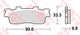 TRW Brake Pad McB 830 SRM Metal fritté
