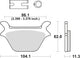 TRW Brake Pad McB 583 PC Organic perf.comfort