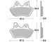 TRW Brake Pad McB 777 PC Organic Perf. confort