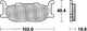 TRW Brake Pad MCB 640 Standard organique